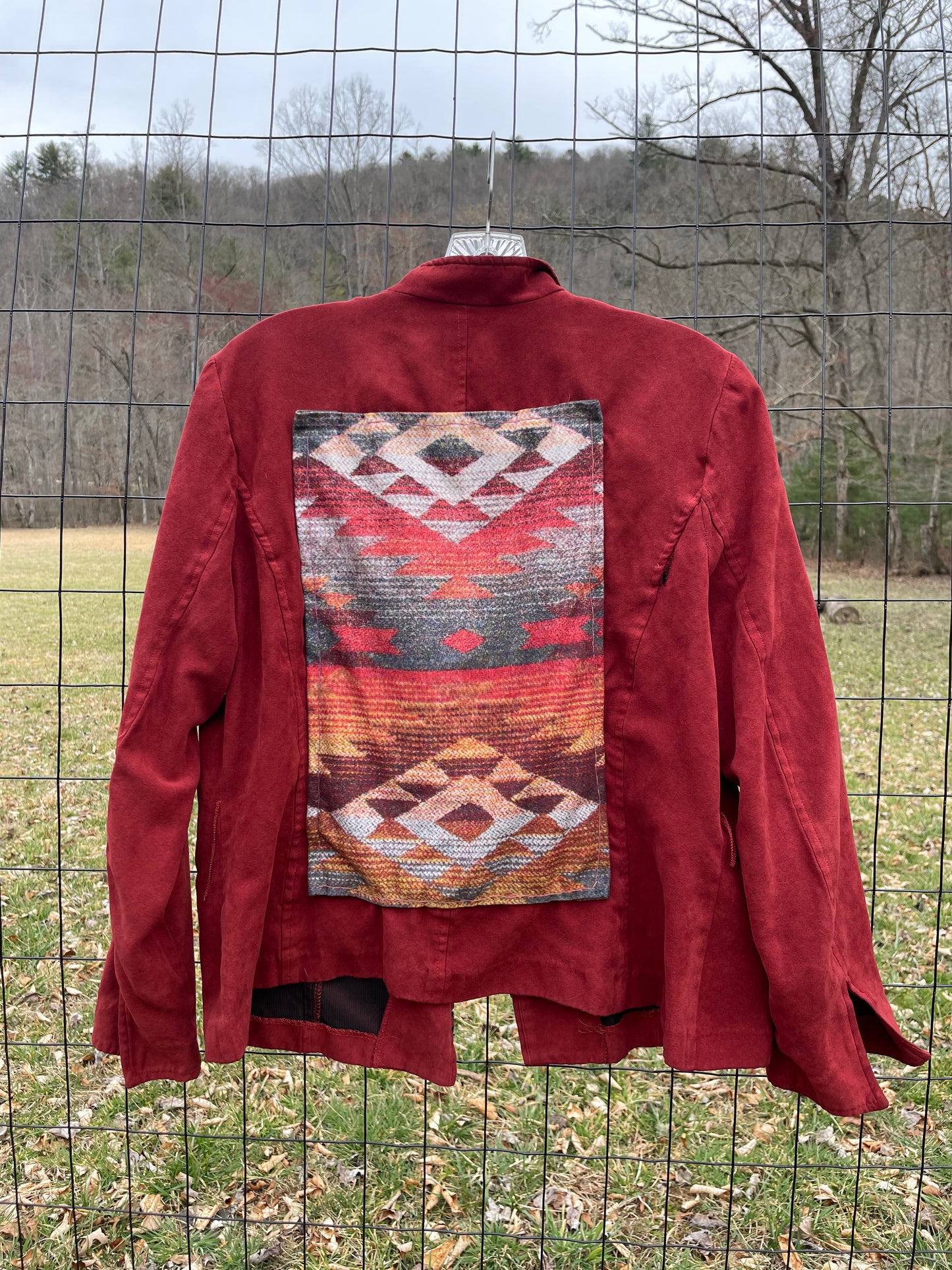 Upcycled Studio1 Zip Up Top