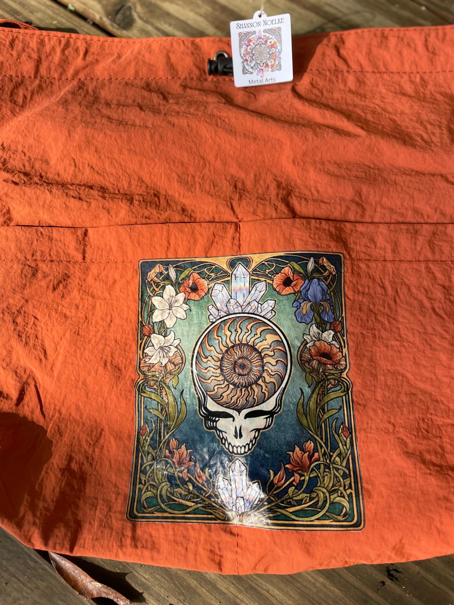 Cross Body Bag Art Nouveau Grateful Dead