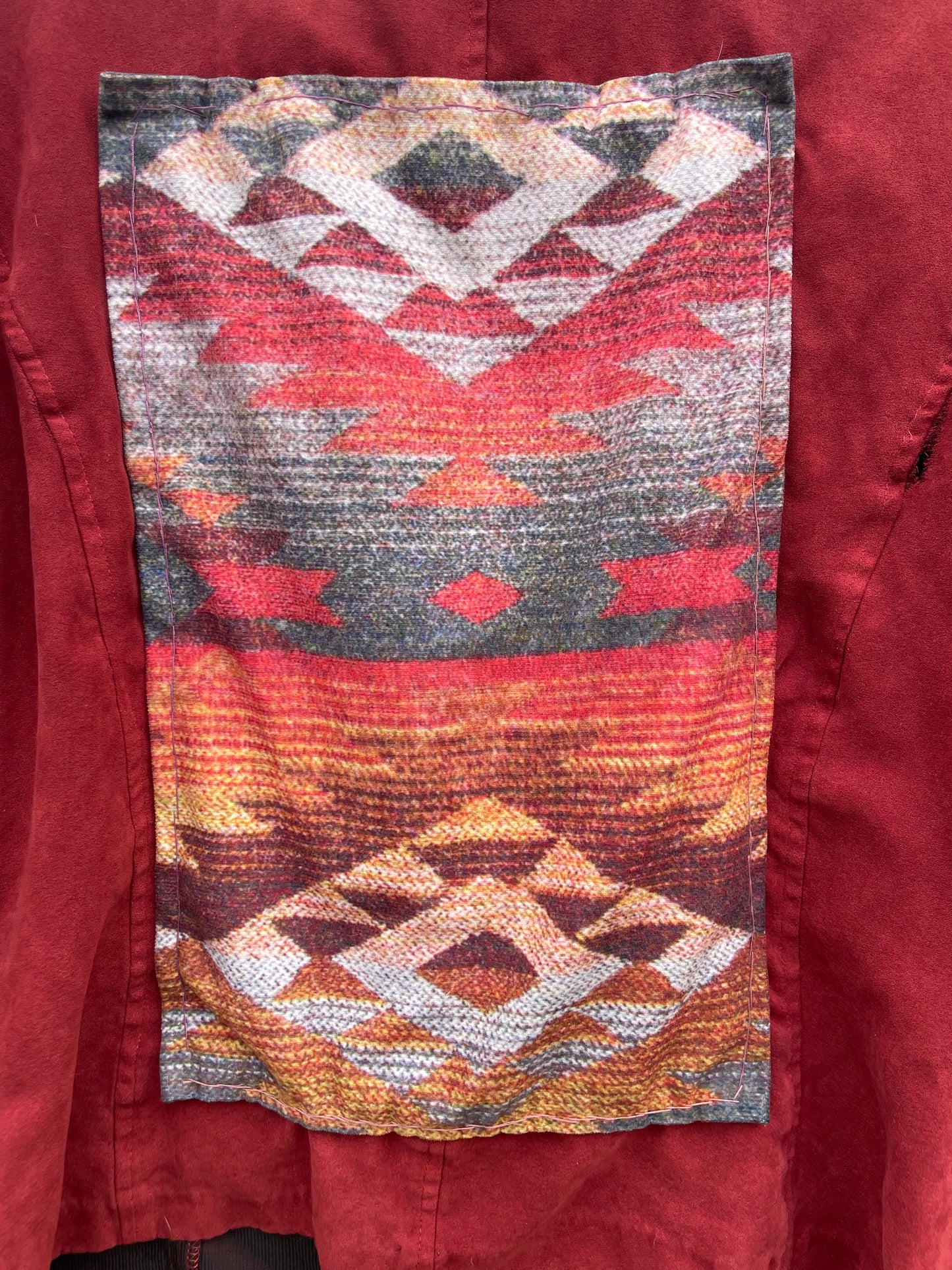 Upcycled Studio1 Zip Up Top
