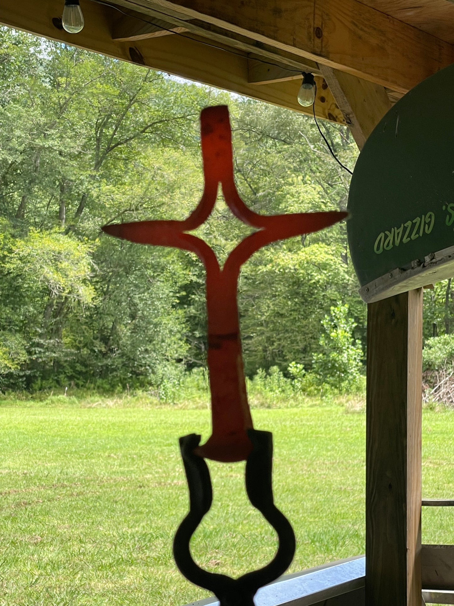 Forged Railroad Spike Cross Class Saturday Sept 6th 12-2