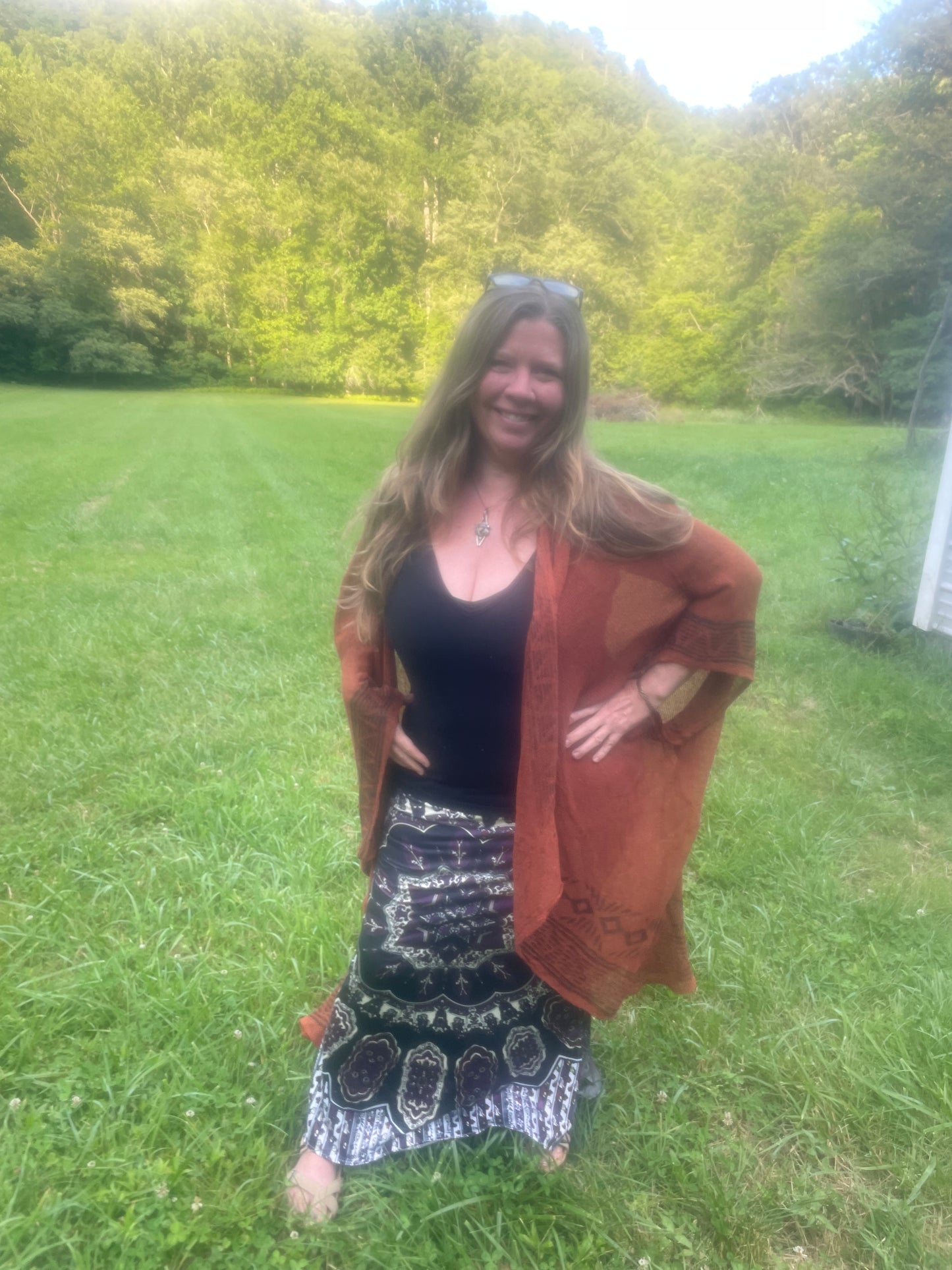 Block Print Cover Up Imported Clothing