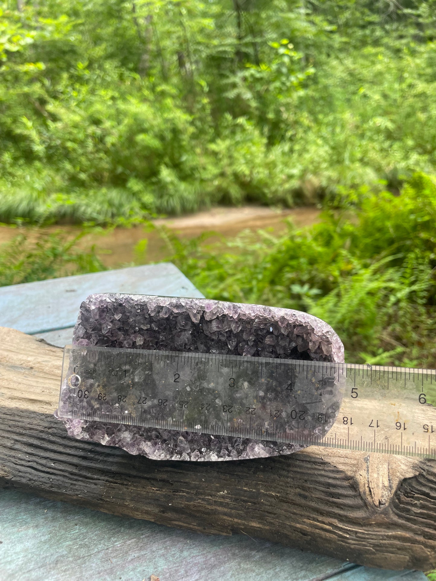 Deep Purple Amethyst Druzy Specimen (Stones)