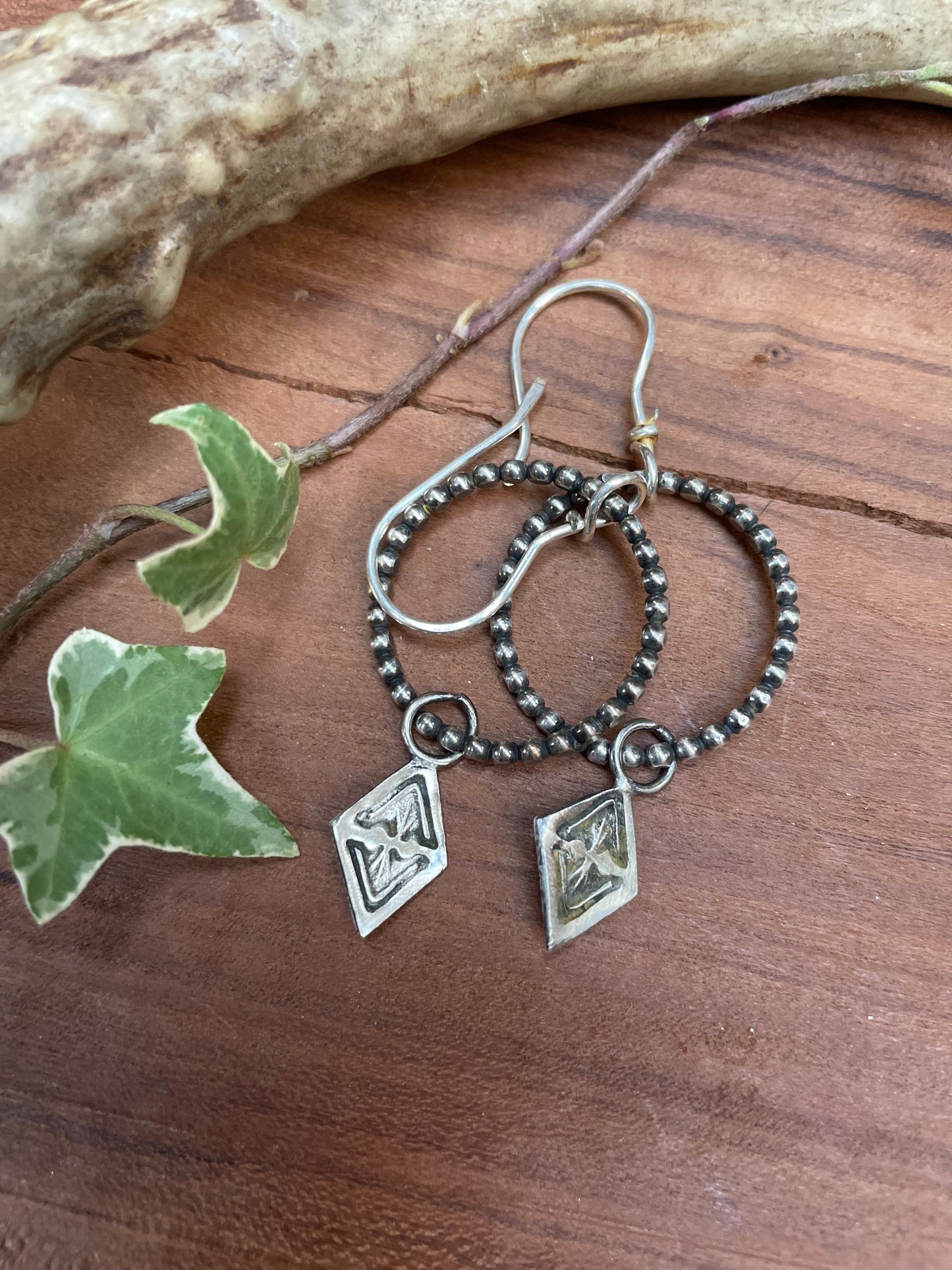 Sterling Hoop Earrings