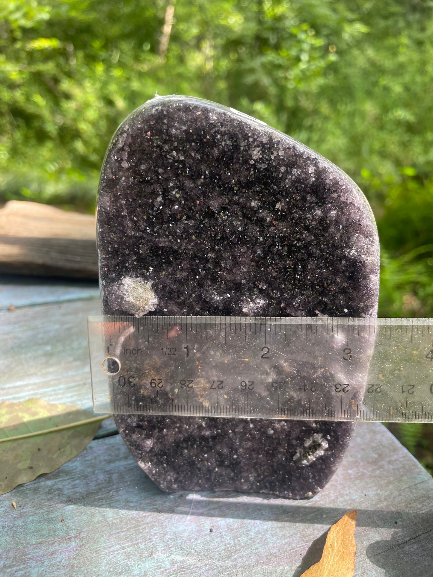 Galaxy Black Amethyst Druzy Specimen (Stones)