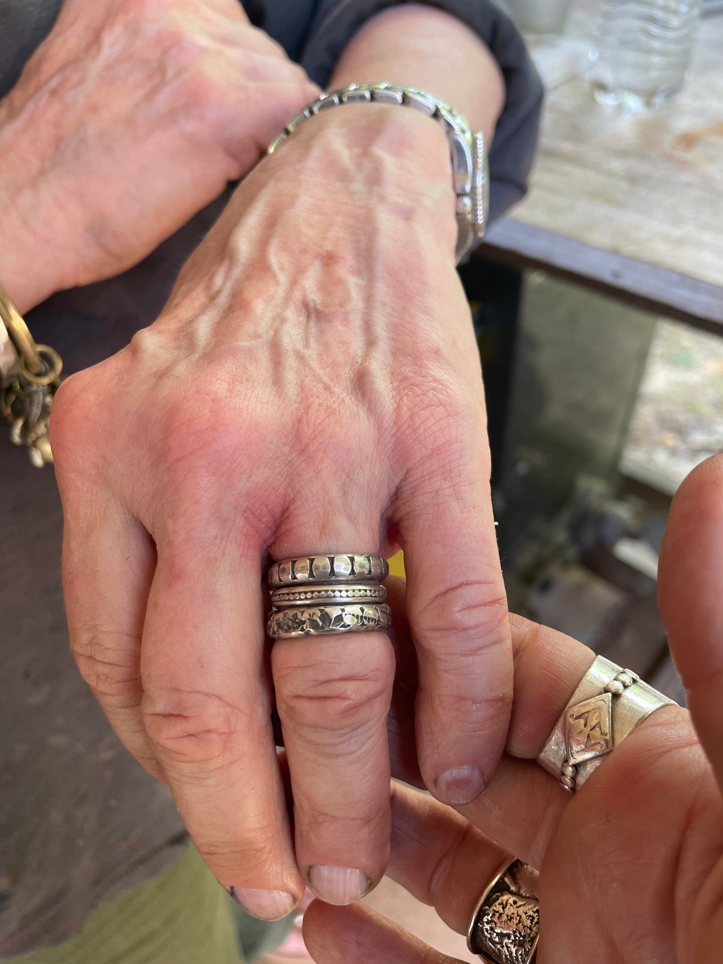 Lasting Impressions: Intro to Silver: Stacker Rings Class Sept 7th 11-130