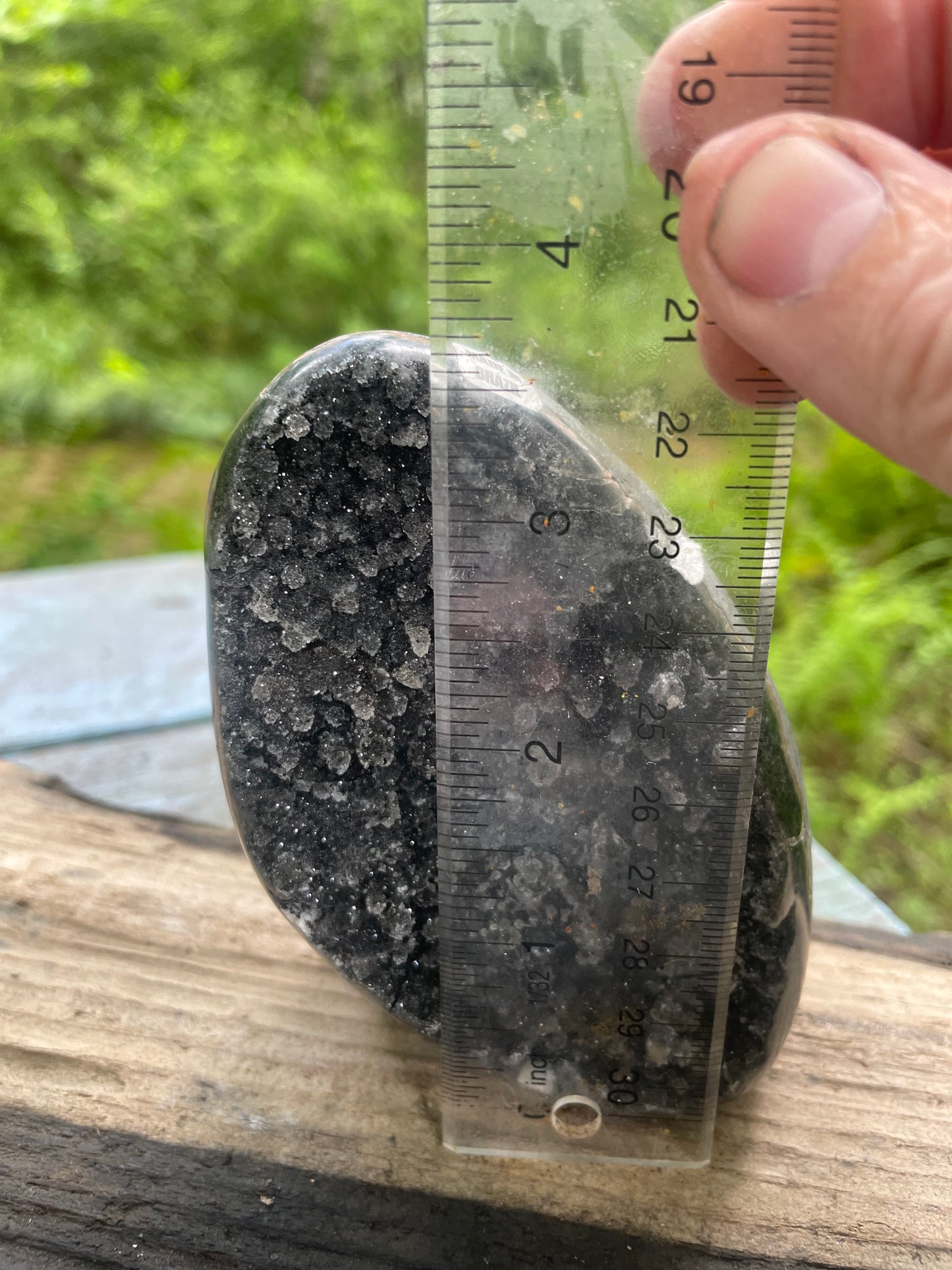 Black Galaxy Amethyst Druzy Speciman (Stones)