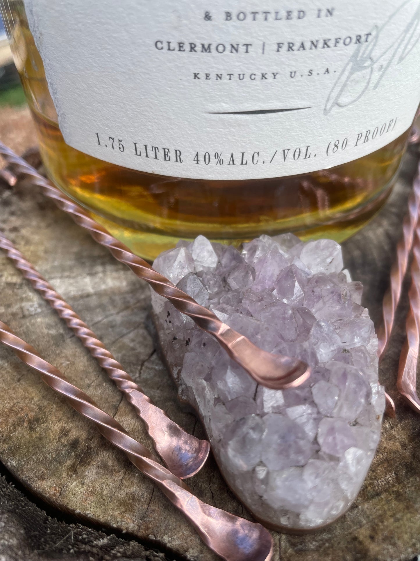 Hand Forged Copper Cocktail Stirrers Made to Order Gift Ideas