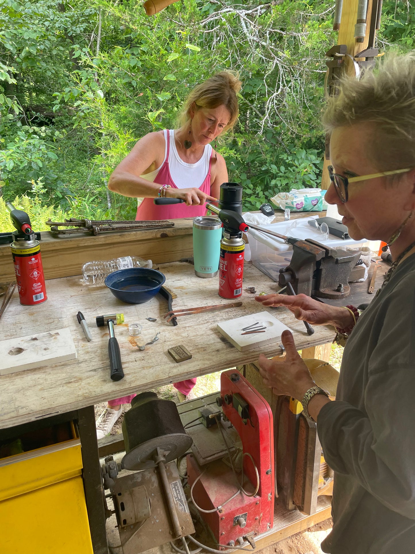 Lasting Impressions: Intro to Silver: Stacker Rings Class Sept 7th 11-130