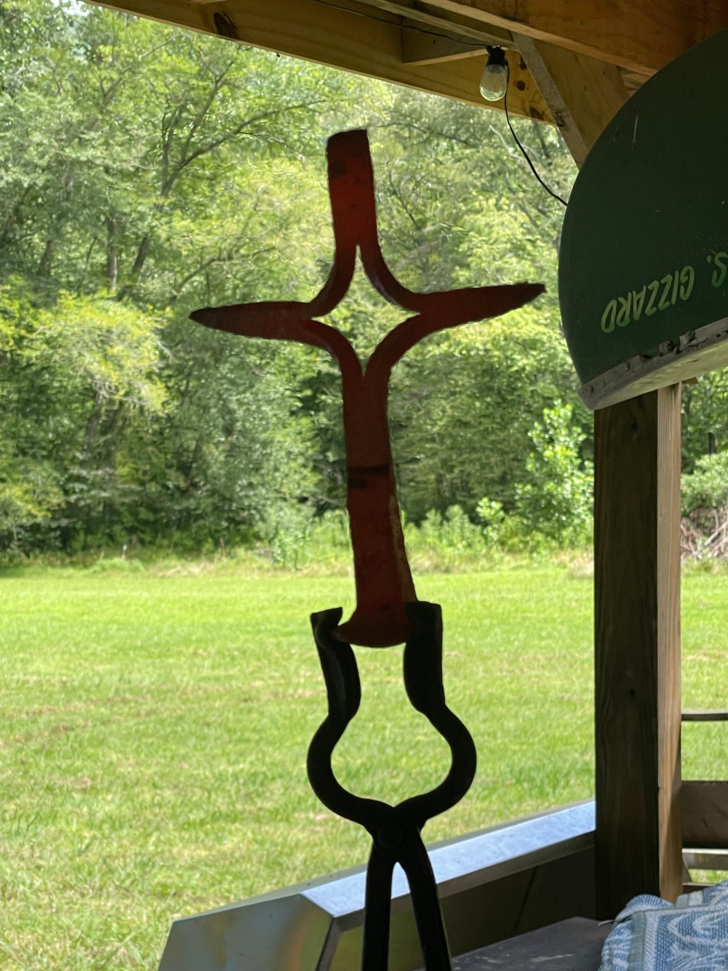 Forged Railroad Spike Cross Class Saturday Sept 6th 12-2