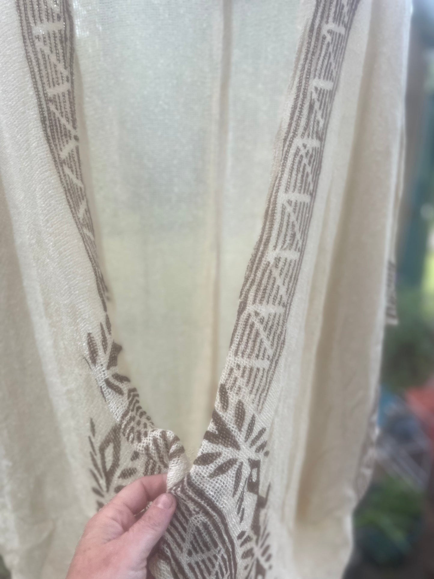 Block Print Cover Up Imported Clothing