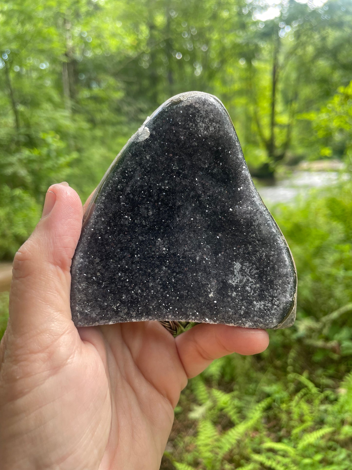Black Galaxy Amethyst Druzy