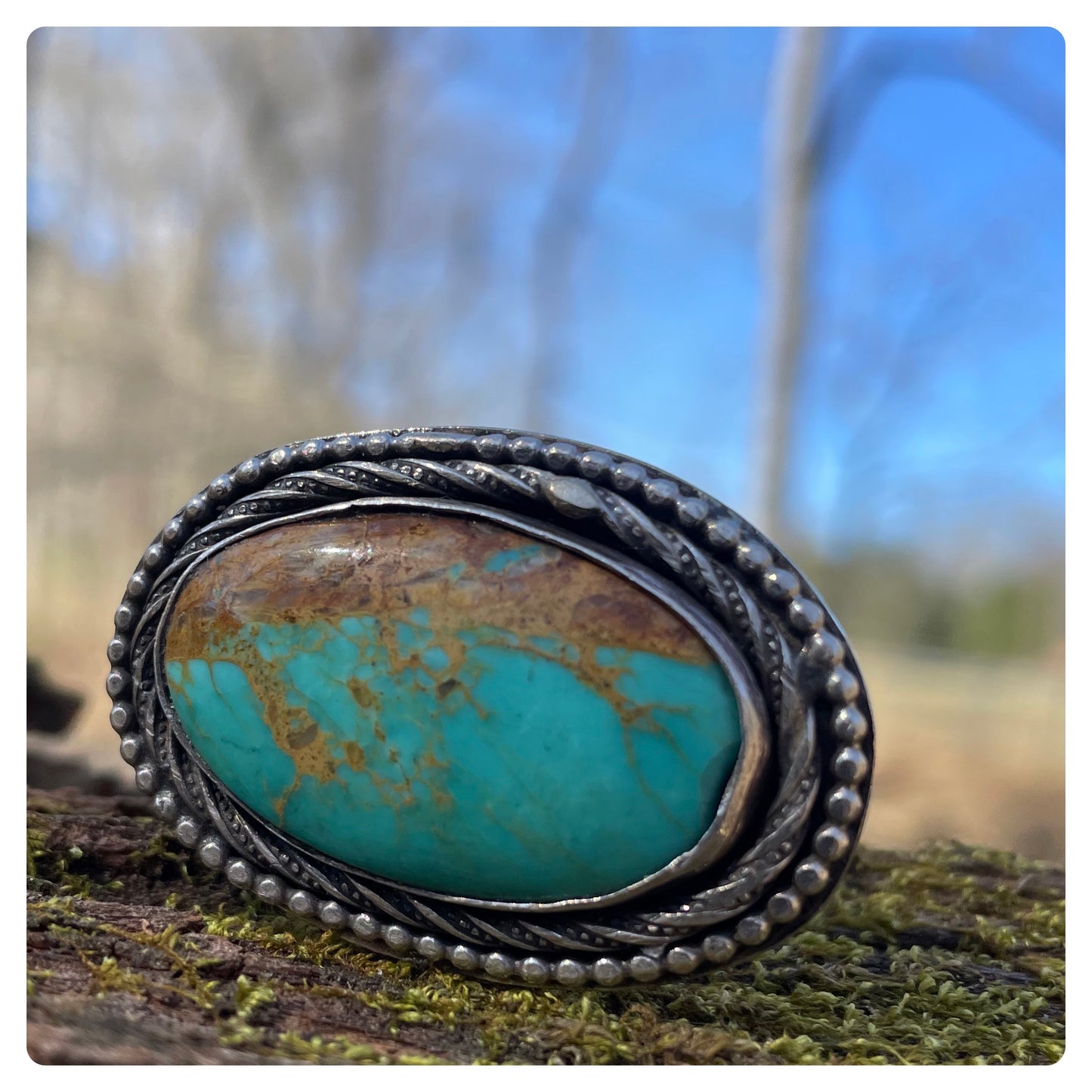 Kingman Mine Turquoise Ring