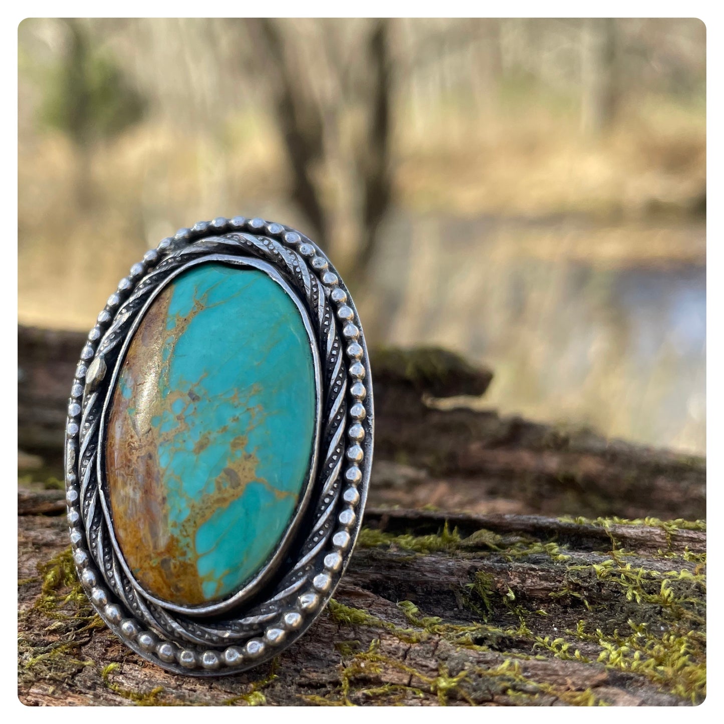 Kingman Mine Turquoise Ring