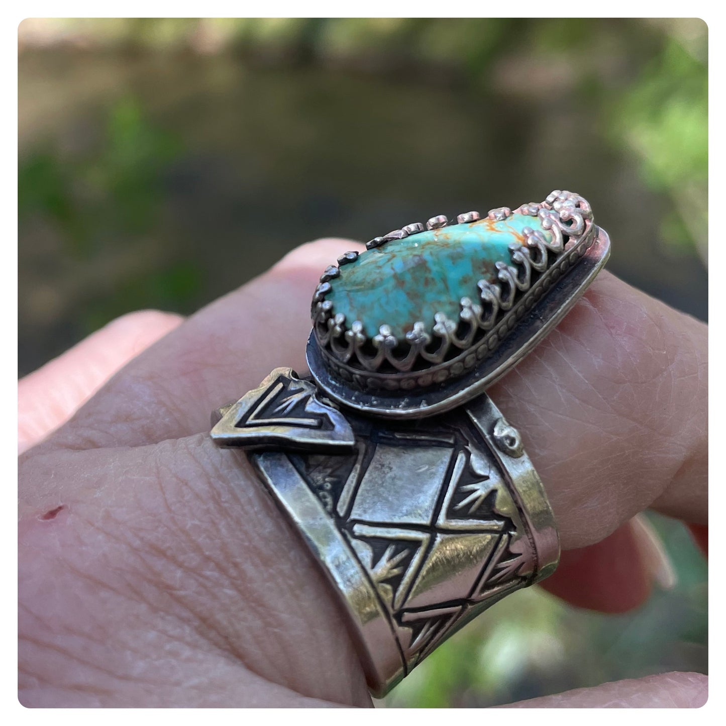 Kingman Mine Turquoise Ring