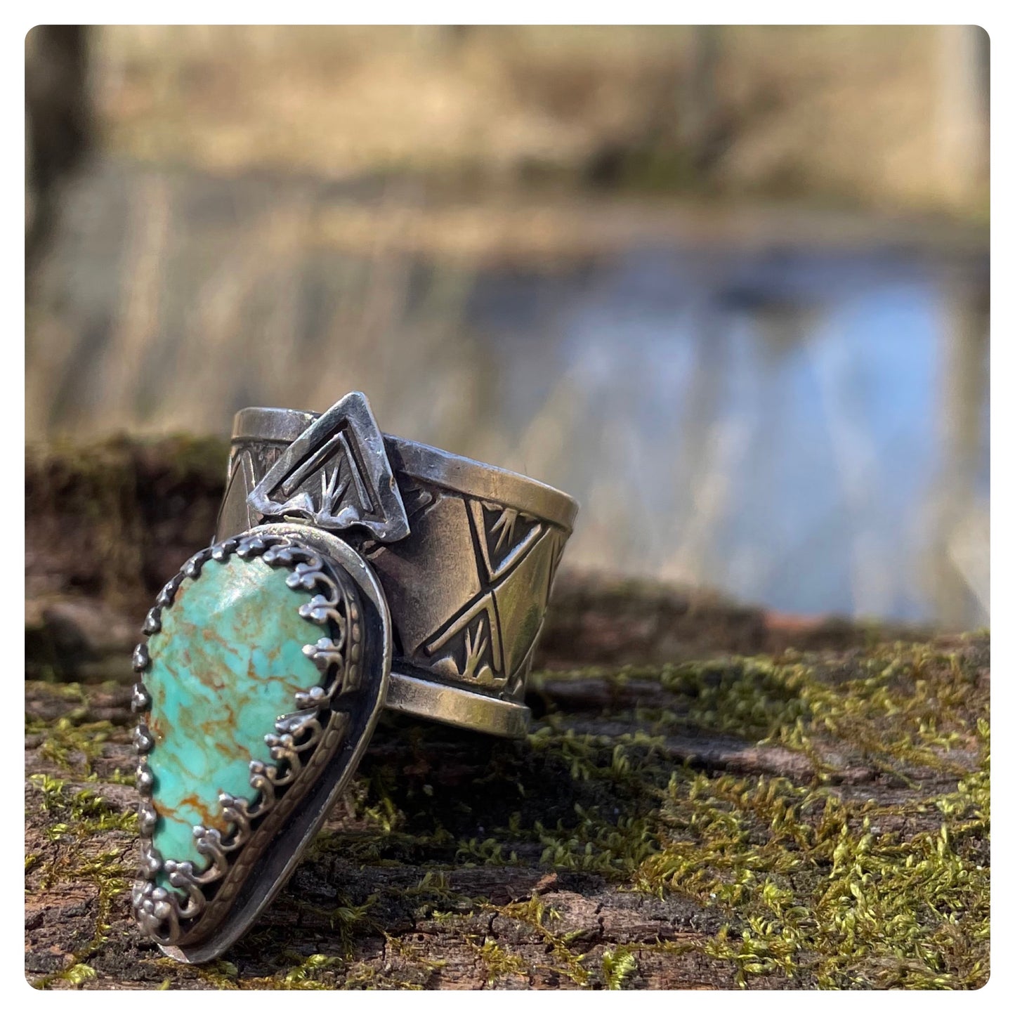 Kingman Mine Turquoise Ring