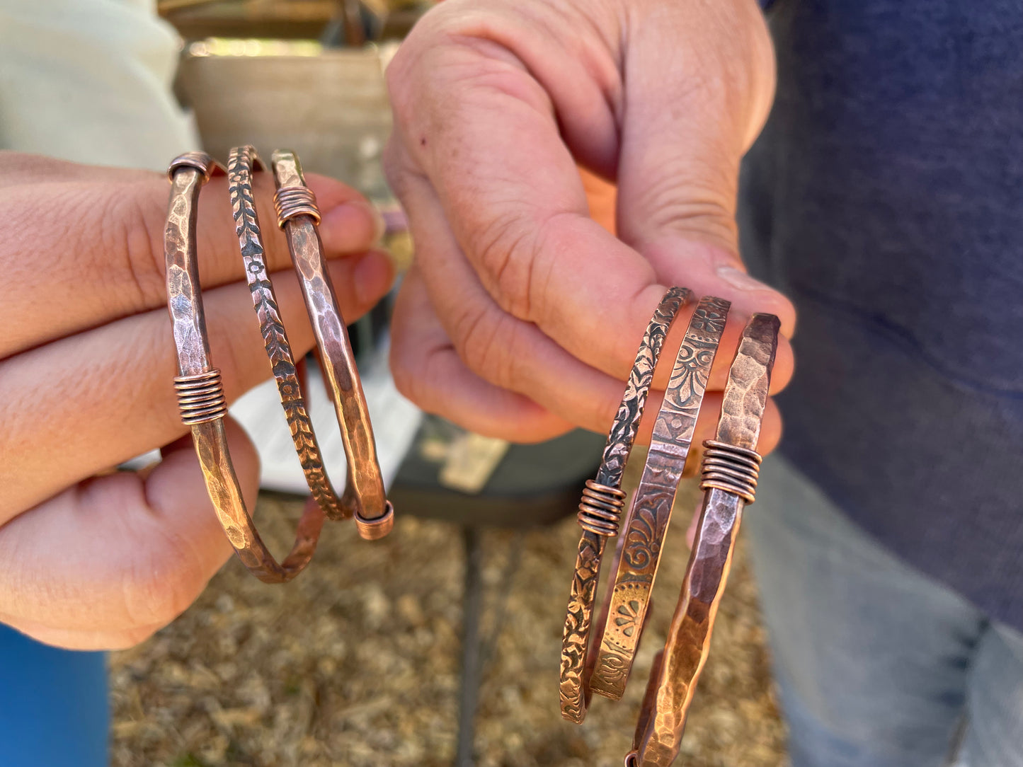 Creekside Copper Bangles Class: May 4th 2024 12-2