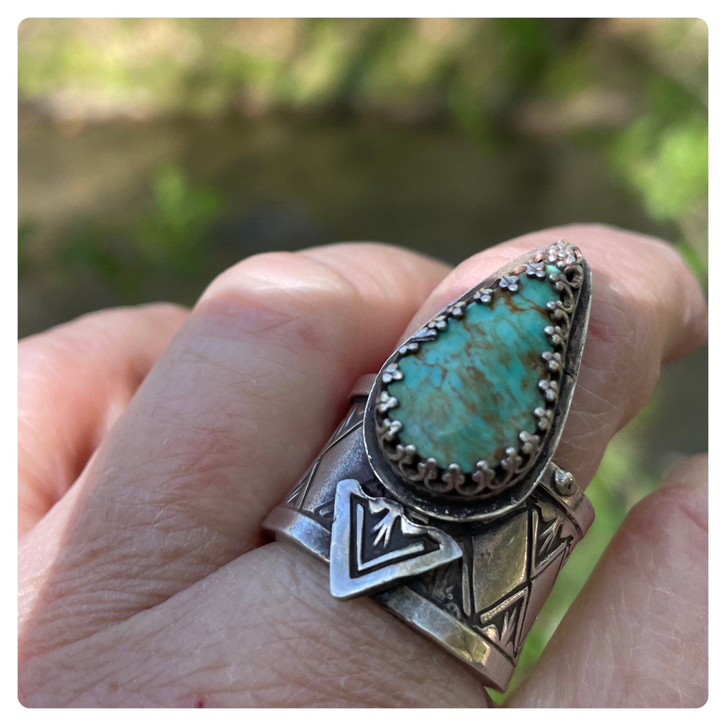 Kingman Mine Turquoise Ring