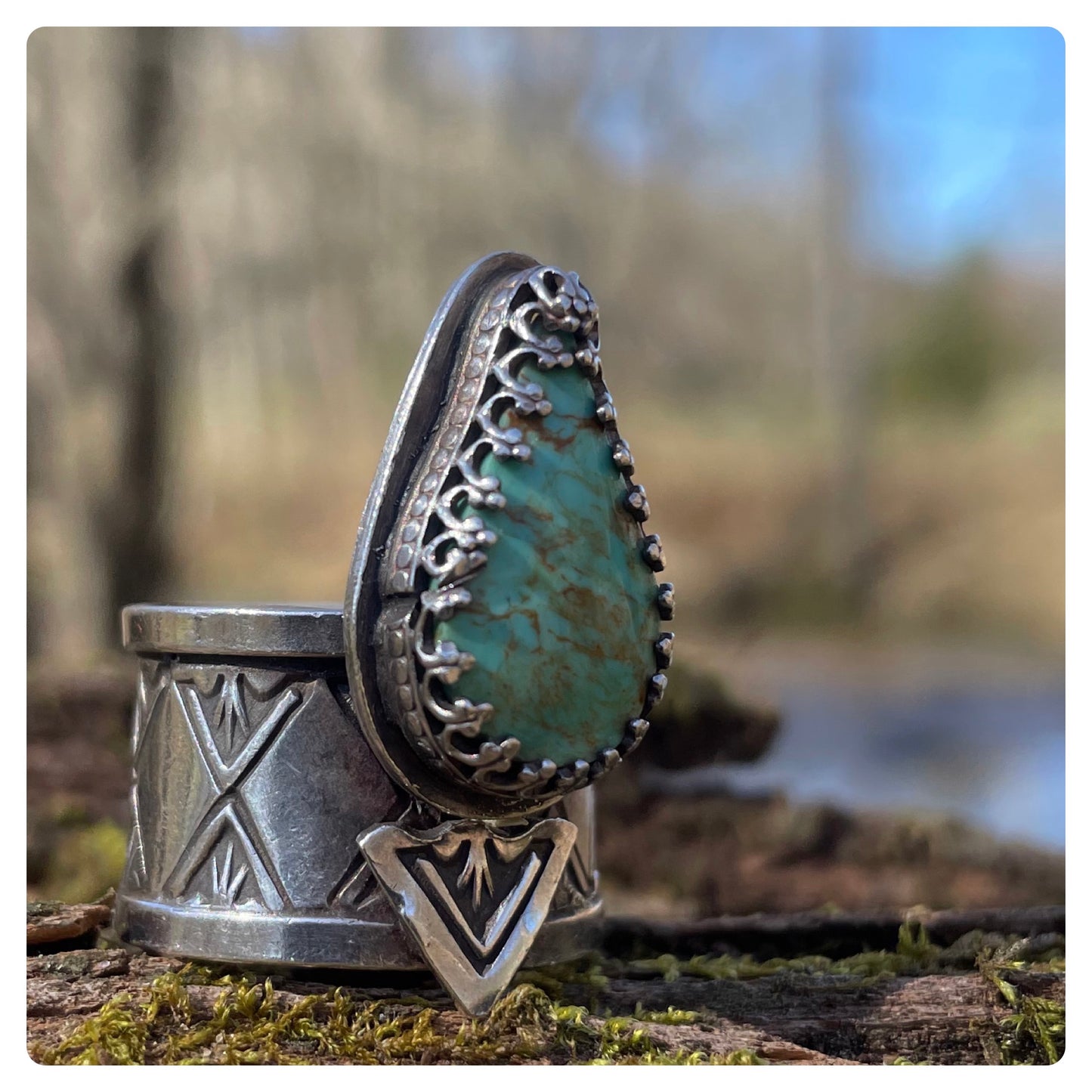 Kingman Mine Turquoise Ring