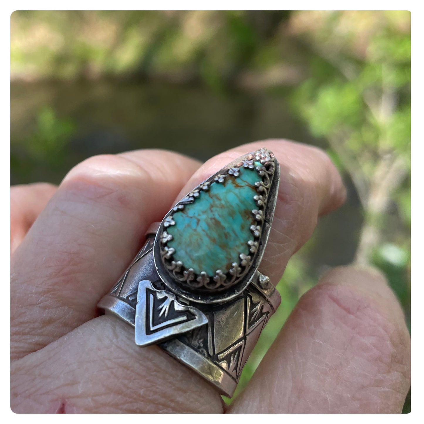 Kingman Mine Turquoise Ring