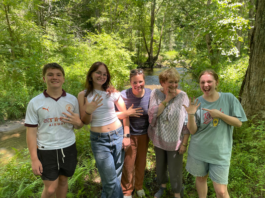 Parent/Teen Silver Stacker Rings Class Tuesday June 2nd 11-1ish