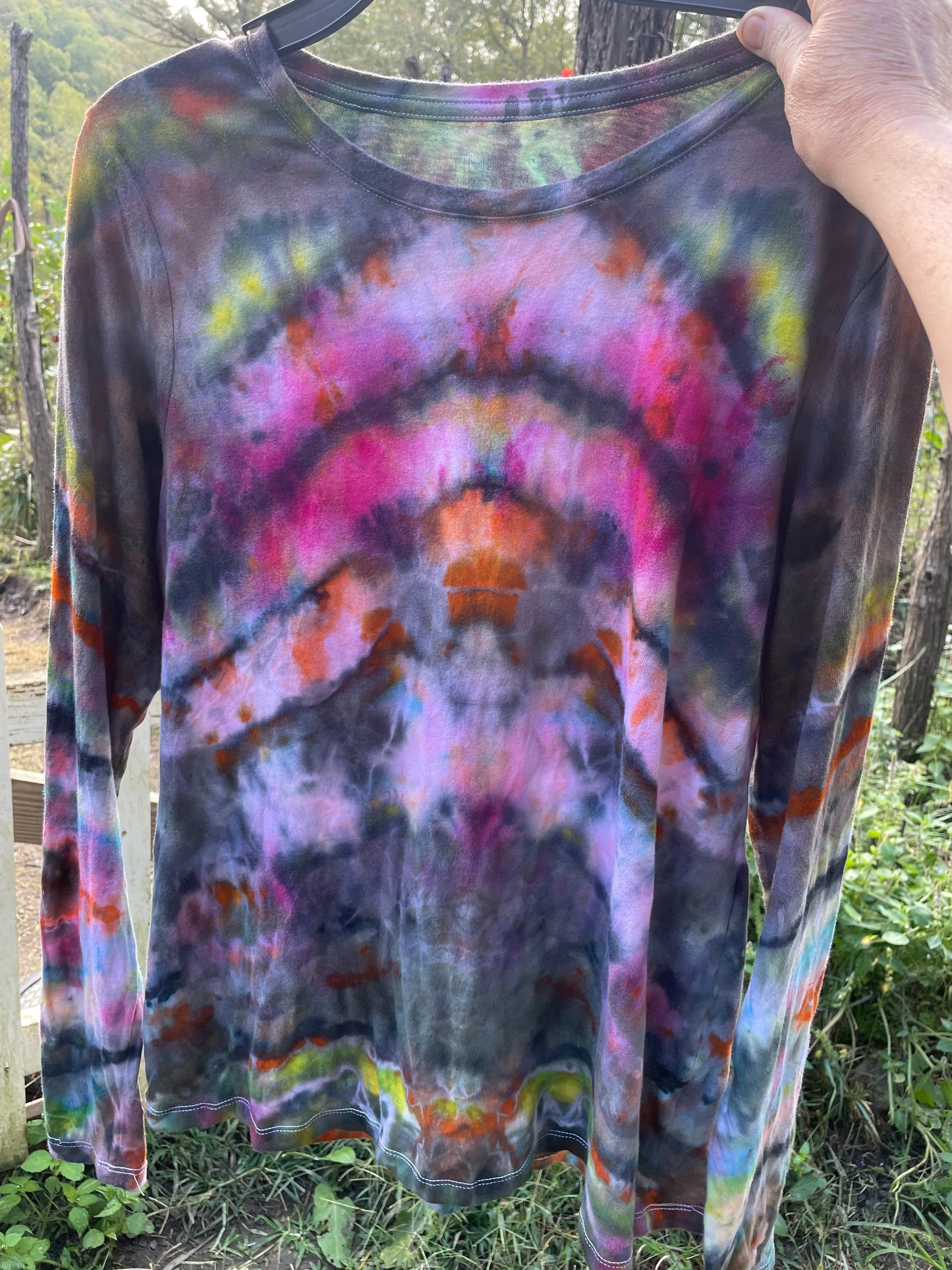 Size M Long Sleeve Tie Dye