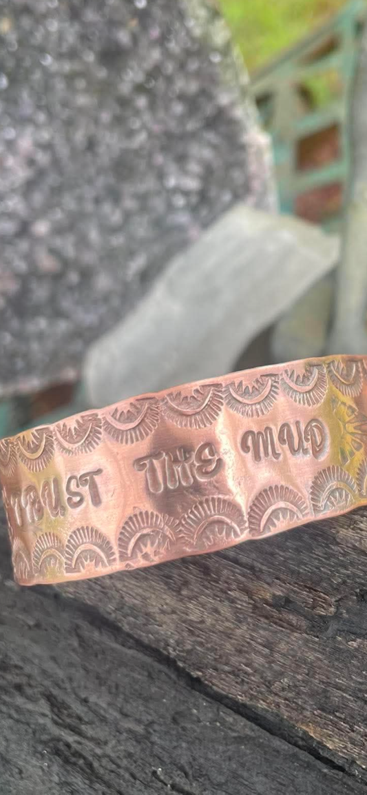 Intentional Copper Cuff Workshop//Forging Meaning into Metal Class Sunday June 21 11-1ish