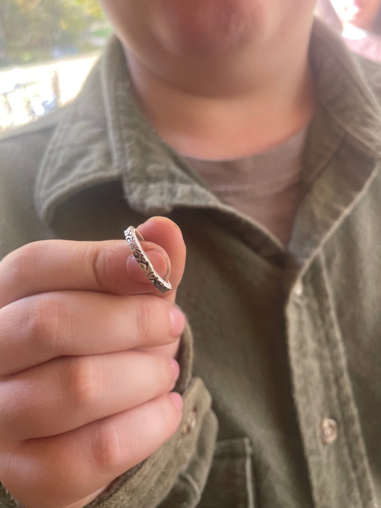 Parent/Teen Silver Stacker Rings Class Tuesday June 2nd 11-1ish