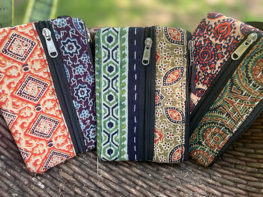 Medium Kantha Pouch
