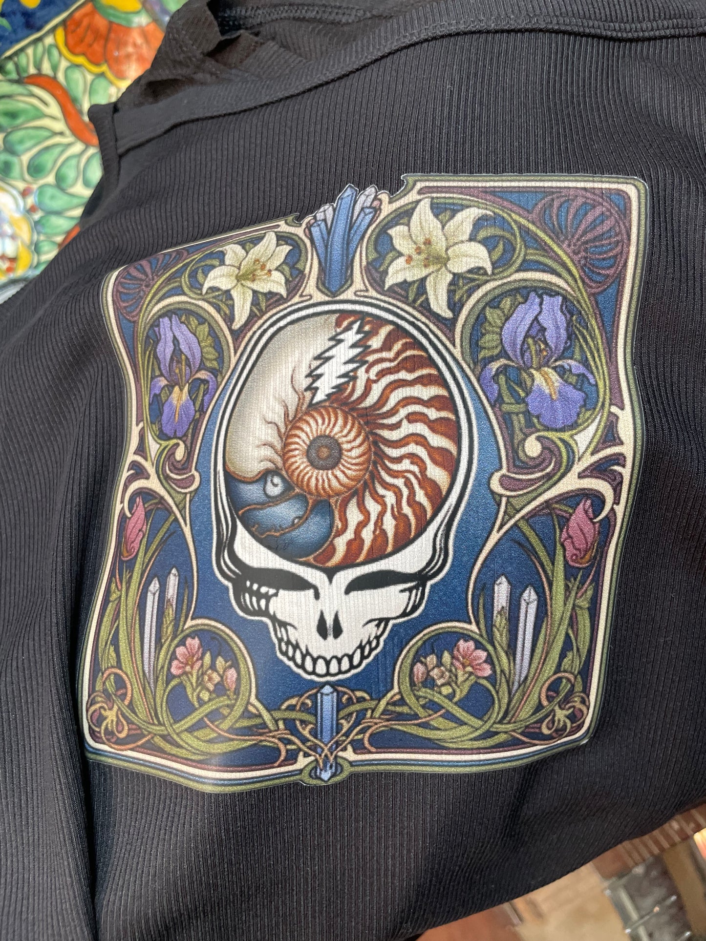 Art Nouveau Grateful Dead Inspired Tank Top