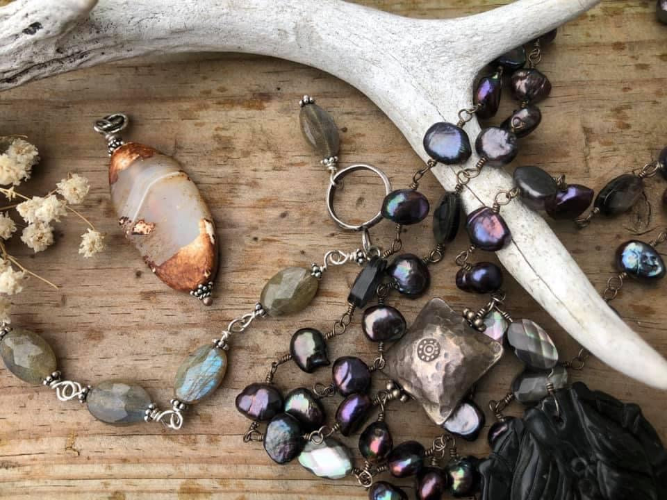 Currents and Coils: A Creekside Meditative Wire Link Jewelry Class April 12th