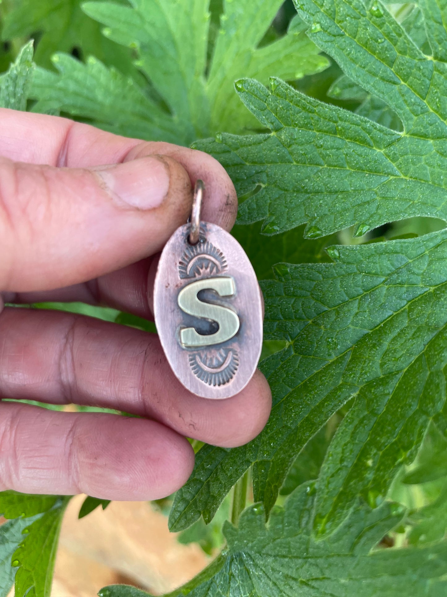 Made to order Initial Charm Pendant