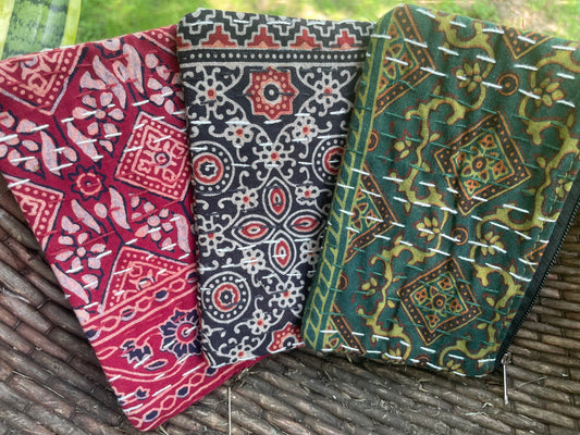Small Kantha Pouch