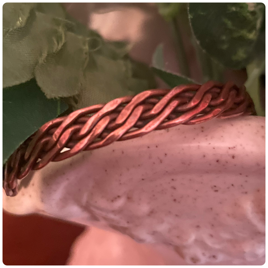 Twists and Turns: Copper Wire Bangle Class/6 Wire Braid Sept 14th 11-130