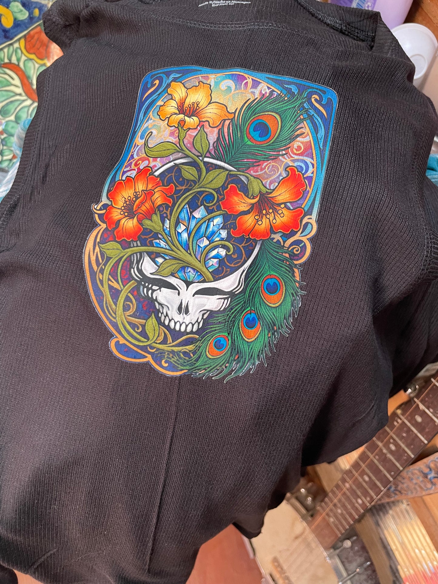 Art Nouveau Grateful Dead Inspired Tank Top