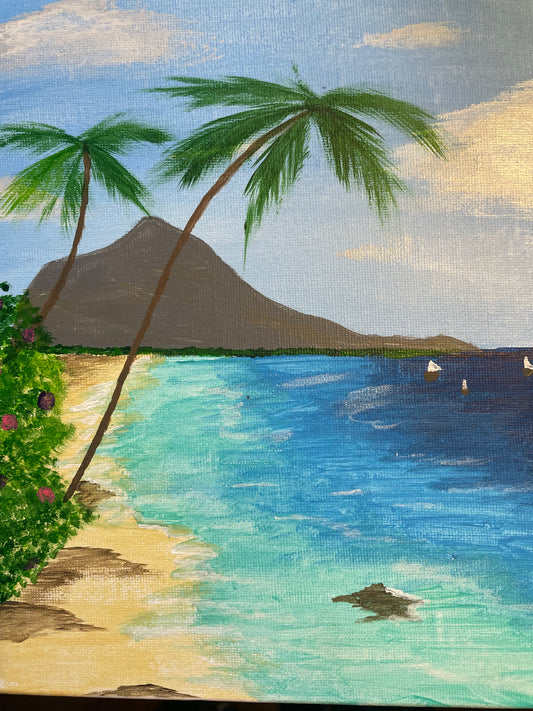 Beach 3 Art Print
