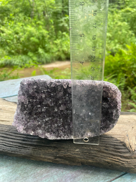Deep Purple Amethyst Druzy Specimen (Stones)