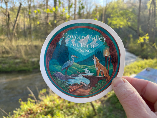 Coyote Valley Art Farm Sticker Merch