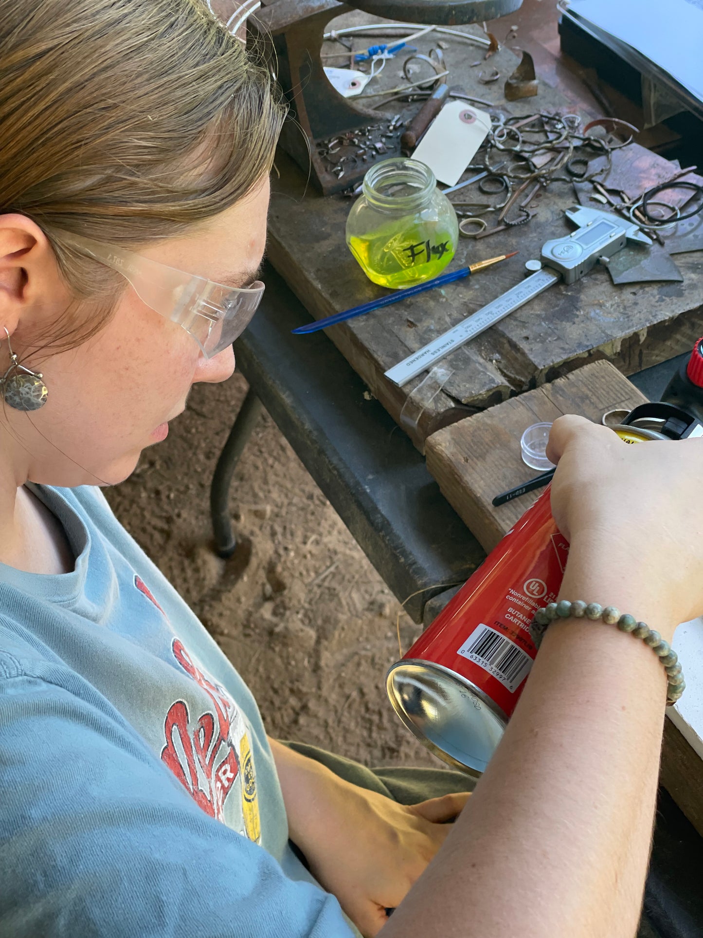 Parent/Teen Silver Stacker Rings Class Tuesday June 2nd 11-1ish