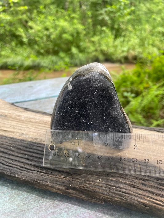 Black Galaxy Amethyst Druzy