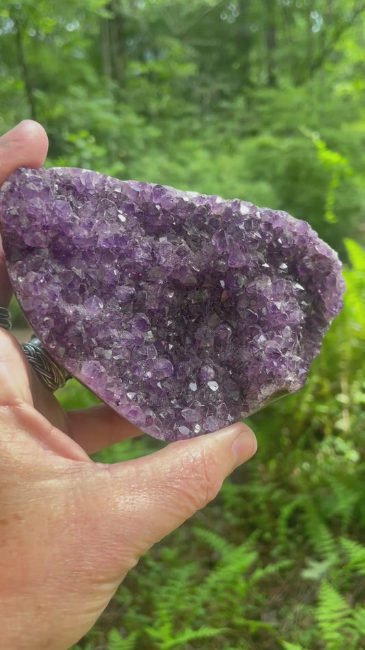 Amethyst Druzy Specimen (Stones)