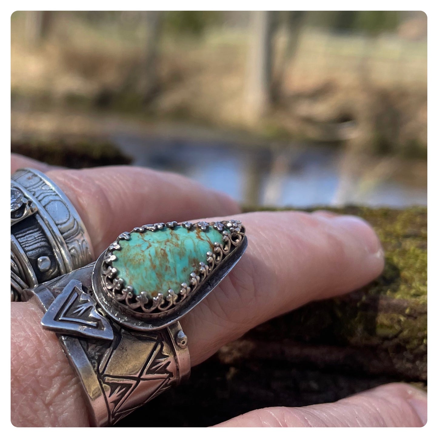 Kingman Mine Turquoise Ring